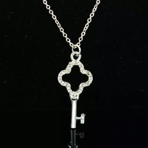 Silver Key Necklace